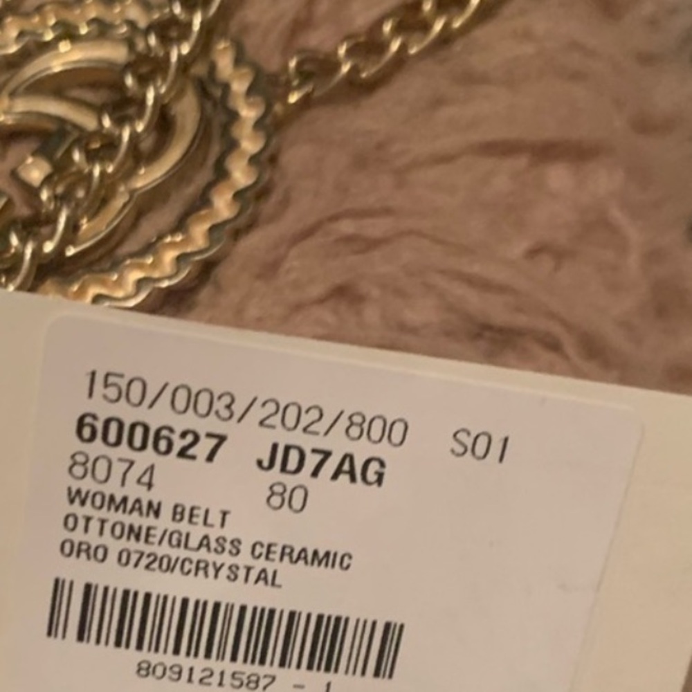 NEW💕Gucci GG chain belt💕 - Picture 8 of 8